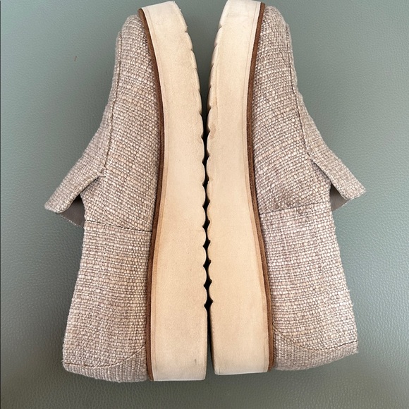 Vince Women’s Zeta Tweed Platform Slip On Shoes - Picture 7 of 12